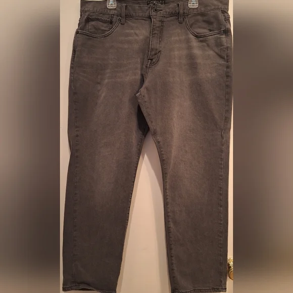 Lucky Brand(Lot of 2) 221 Original Straight Jeans Mens Sz 38X30 Gray Wash Denim - Picture 8 of 14
